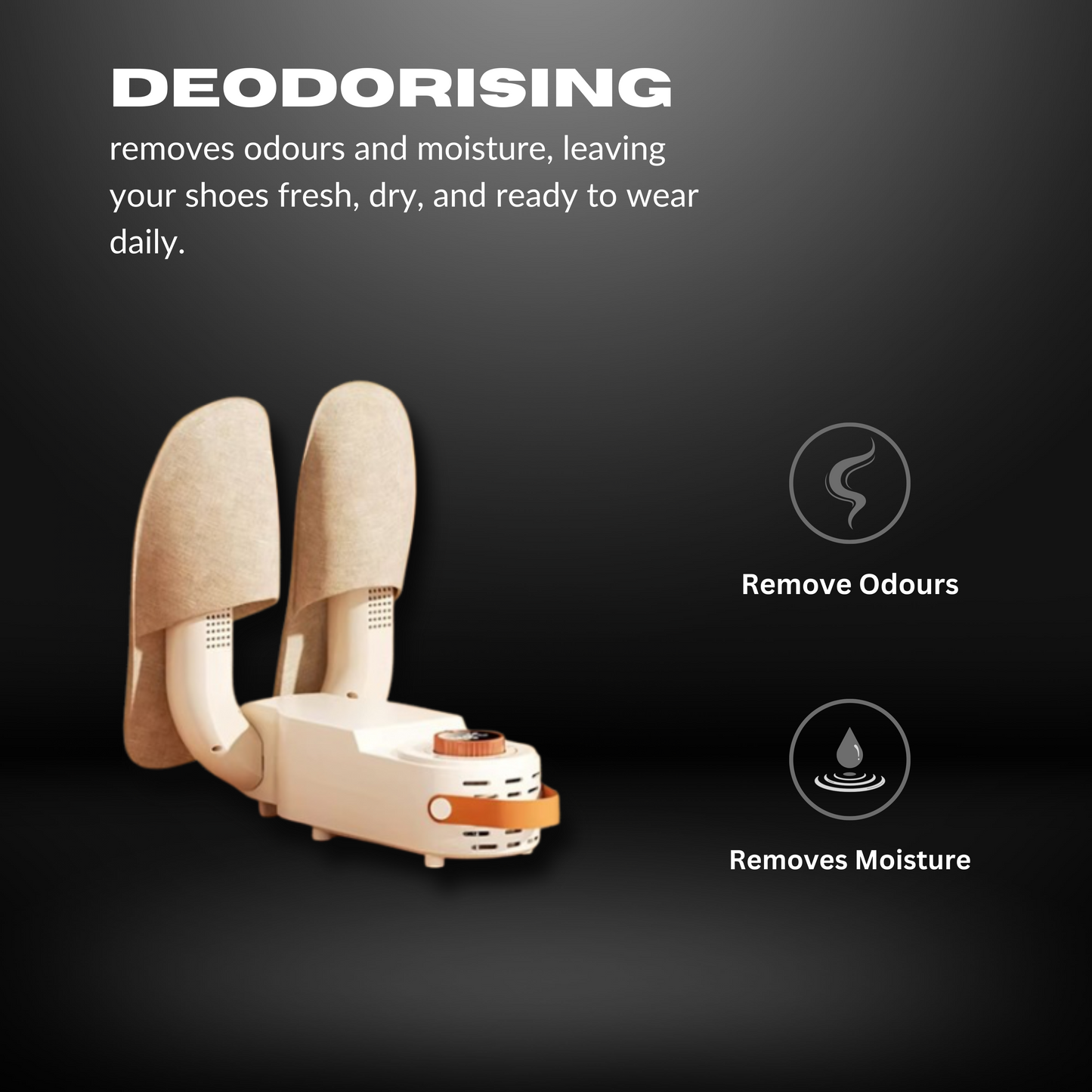 Smart Shoe Dryer & Deodoriser – Fresh Feet, Every Step!